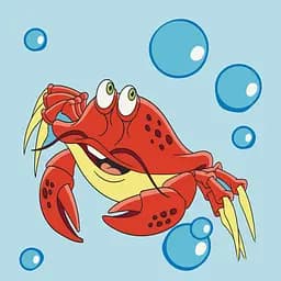 Картина за номерами ArtCraft Краб 15098-AC 30х30 см