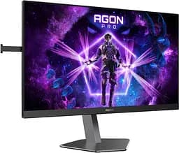 TFT 24.5" AOC AG256FS, Fast IPS, 390Гц, 2xHDMI, DP, USB-hub, HAS, Pivot, чорний - мініатюра 2