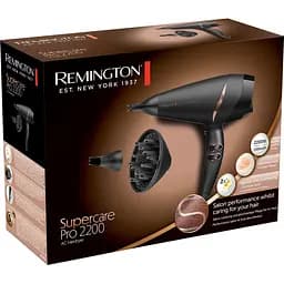 Фен Remington Supercare PRO 2200 AC7200 чорний - мініатюра 7