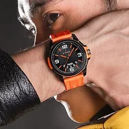 Годинник чоловічий наручний Naviforce Young Orange - мініатюра 7