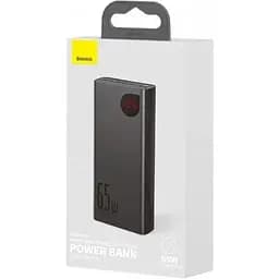 Зовнішній акумулятор Baseus Adaman Metal Digital Display QC 65W 20000mAh чорний (PPIMDA-D01) - мініатюра 8