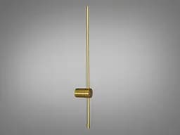 Бра настінне LED Diasha 2042/800 brass, Мінімалістичне, 7W, бронзове, IP20, 385 лм, металевий каркас, сучасний стиль для дому - мініатюра 2