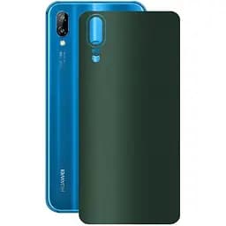Захисна плівка StatusSKIN для Huawei P20 Корпус Вініл Зелена матова - мініатюра 1