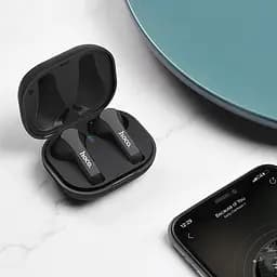 Стереогарнітура Bluetooth Hoco ES34 Black - мініатюра 3