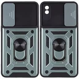 Чохол Ummi Camshield Serge Ring для Xiaomi Redmi 9A Зелений / Green