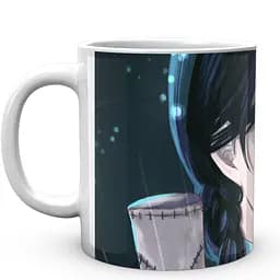 Кружка GeekLand Wednesday Венсдей WD 002.19 330 мл белая