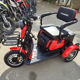 Електроскутер Триколісний Crosser TR1 Pro (1200W, 72V, 24Ah) Червоний - мініатюра 7