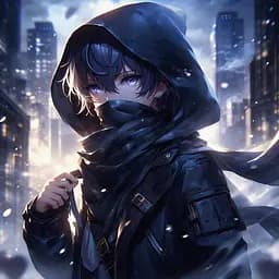 Деревянный фигурный пазл Аниме парень, А5, Деревянная коробка 35 элементов