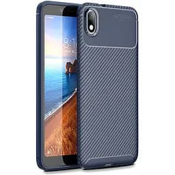 Чохол-накладка Toto TPU Carbon Fiber 1.5 mm Case Xiaomi Redmi 7A Dark Blue