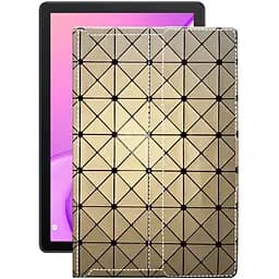 Чохол StatusCASE з екошкіри для планшету Huawei MatePad T10s Золотий ромб