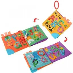 М'яка розвиваюча книга-шуршалка Metr+ Букви 14220