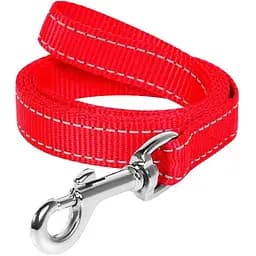 Повідець для собак Dog Extremе, нейлоновий, 150х2 см, червоний