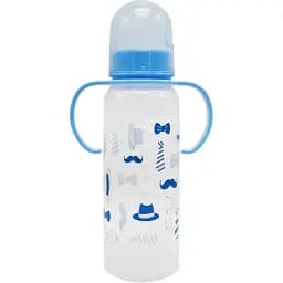 Бутылочка с ручками Mega Zayka 250 мл MGZ-0207 (Blue) 