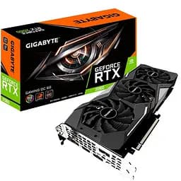 Видеокарта Gigabyte RTX 2060 6G GAMING OC (GV-N2060GAMING OC-6GD) (GDDR6, 192 bit, PCI-E v3.0) Б/у