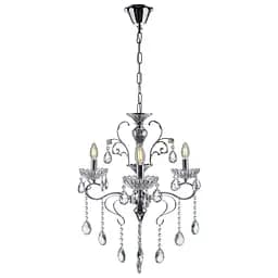 Люстра свеча Brille подвесная хрустальная E14 40W (BCL-667S/3)