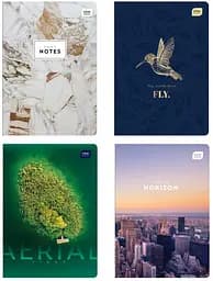 Набор тетрадей Interdruk Elegant линейка A5 24 листа 4 шт. (298768-4)