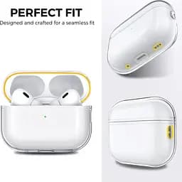 Чохол AhaStyle Transparent Case для Airpods Pro 2 Transparent [133864] - мініатюра 4