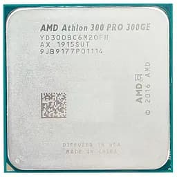 Процесор AMD Athlon 300GE PRO (YD300BC6M2OFH) (Socket AM4, 4T, 2.66 ГГц, Tray)