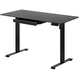 Стіл Mealux PowerDesk Glass Black з електрорегулюванням висоти (EVO-201 Glass/Black)