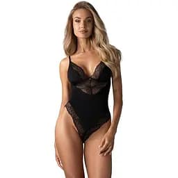 Боди Obsessive Lobellis XL/2XL черный