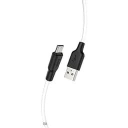 Кабель Hoco Micro USB Silicone X21 Plus 1 м 2.4A