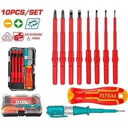 Набір викруток Total Sl, Ph, 10 шт. (THTIS5106)