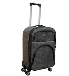 Чемодан Тканевый(Impertex) Маленький(S) Водонепроницаемый На 4 Двойных Колесах 50л Расширением TK010-S