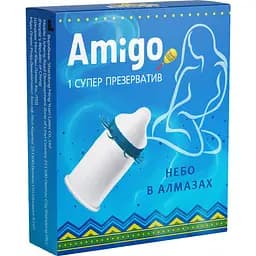 Презерватив Amigo Небо в Алмазах 1 шт. (6904598199259)