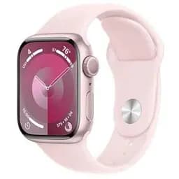 Смарт-часы Apple Watch Series 9 GPS 41mm Pink Aluminum Case w. Light Pink Sport Band - M/L MR943