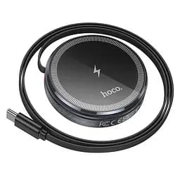 БЗП Hoco CQ18 Flash 2in1 Magnetic + iWatch (with retractable cable Type-C) Metal gray - мініатюра 4