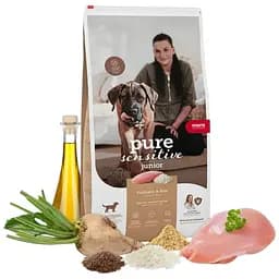Сухой корм Mera Pure Sensitive Junior Truthan&Reis для юниоров с индейкой и рисом 12.5 кг