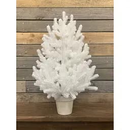 Ялинка Hvoya Traditional лита в горщику 70 см біла новинка