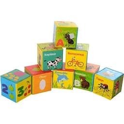 Мягкие кубики для купания Limo Toy 8шт. M 5465 UA  