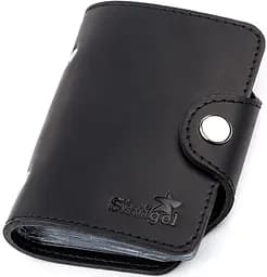 Шкіряна візитниця SHVIGEL 7.5х10.5 см acs0015978