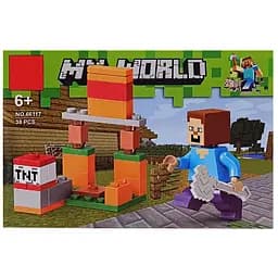 Конструктор детский "Minecraft" 66117-2, 39 деталей