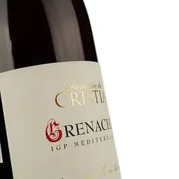 Вино Domaine de Cristia Grenache, червоне, сухе, 0,75 л - мініатюра 3