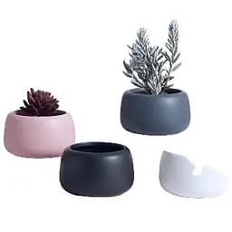 Цветочный горшок Led Rodas 16 х 10 см без поддона в ассортименте (A040029)