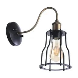 Бра Brille BL-278W/1 Е27 BK настенное накладное лофт