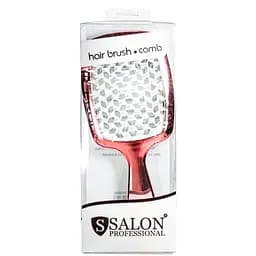 Щітка для волосся Salon Professional масажна продувна велика SP0099 Foil Бронзова