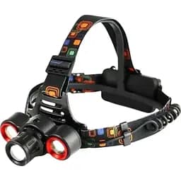 Налобний ліхтар RB-108 LED універсальний акумуляторний для риболовлі Zoom