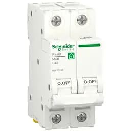 Автоматичний вимикач Schneider Electric RESI9 6kA 2P 40A C (R9F12240)