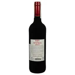 Вино Baron Des Fontenilles Medoc, червоне, сухе, 0,75 л - мініатюра 2