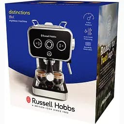Кавоварка еспрессо Russell Hobbs Distinctions 26450-56 чорно-сріблястий (25022016001) - мініатюра 8