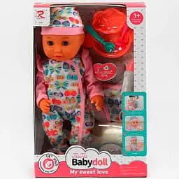 Кукла интерактивная Yala Baby RONG LONG 36 см пьет ходит на горшок закрывает глаза аксессуары 6283