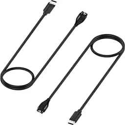 Зарядний пристрій DK CDK для Garmin D2 Delta S кабель (1m) Type-C 2 шт. (021082) (black)