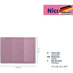 Килимок сервірувальний Kela Nica 45х33 см бузковий (12832) - мініатюра 2
