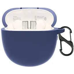 Чохол-накладка DK Silicone Candy Friendly з карабіном для Realme Buds Air 2 (011383) (dark blue)