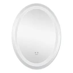 Дзеркало Kroner KRP Spiegel VO1 - 5070 з LED-підсвічуванням та антизапітнінням CV030040, Білий - мініатюра 4