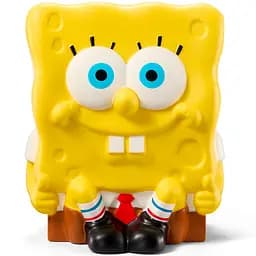 Игрушка антистресс Spongebob Squarepants - Pufflums сквиш (Губка Боб) 18,5 см