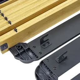 Стіл Bo-Camp Maryland M Bamboo 80x63 см коричневий (DAS303288) - мініатюра 12